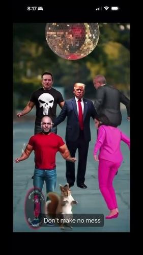 Trump, RFK, Elon Musk, Tulsi Gabbard, Joe Rogan -- Dance Short Video