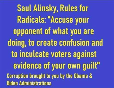 ALWAYS ACCUSE SAUL