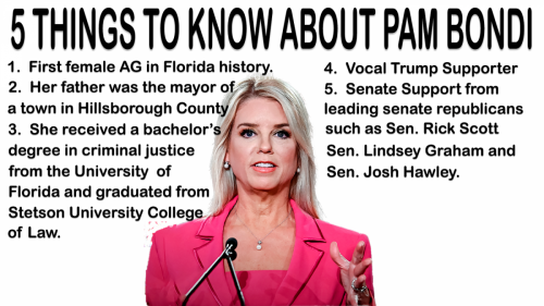 5 Things Pam Bondi