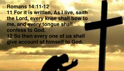 Romans 14.11
