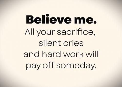 120424 - Believe me, sacrifice