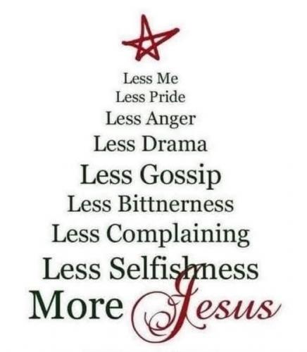 122024 - Less me, more Jesus
