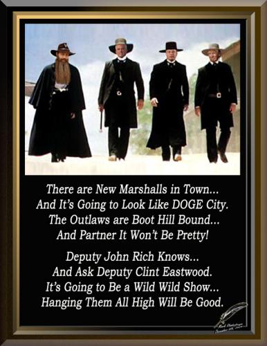 New Marshall's in Town ~Outlaws are Boot Hill Bound