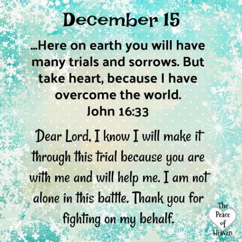 121524 - Trials & sorrows; John 16-33