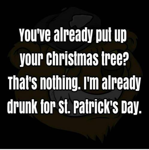 Christmas tree early