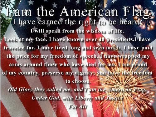 American flag - I am proud of my country