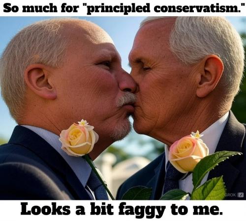 So much for principled conservatism