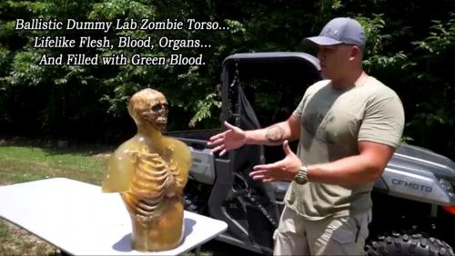 Ballistic Dummy Lab Zombie Torso