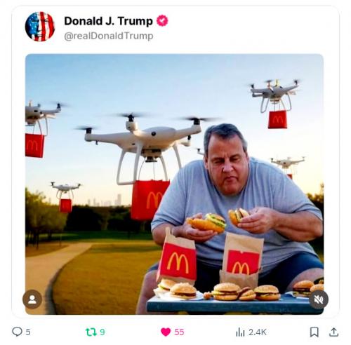 Drones ~Trump Does Have a Sence of Humor~