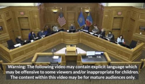 Sioux Falls City council meeting video warning