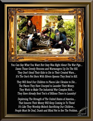 Ozzy Was Right ~War Pigs and Neocons~