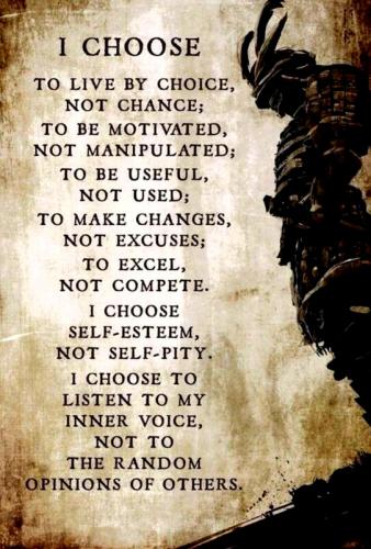 I Choose