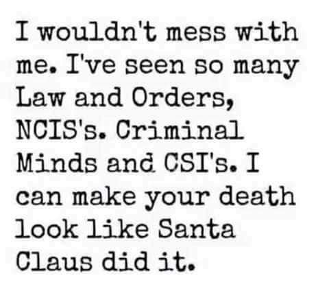 Death - Yours will look like Santa did it