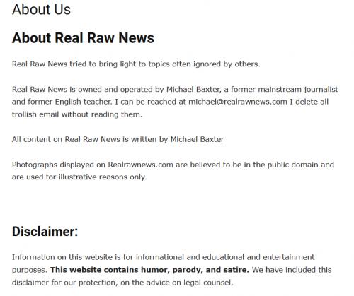 About Real Raw News