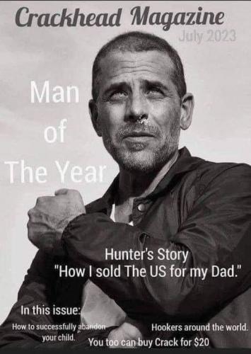 Crackhead Magazine Man of The Year