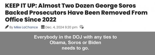 Soros scum gone