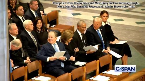 Trump Behind Enemy Lines