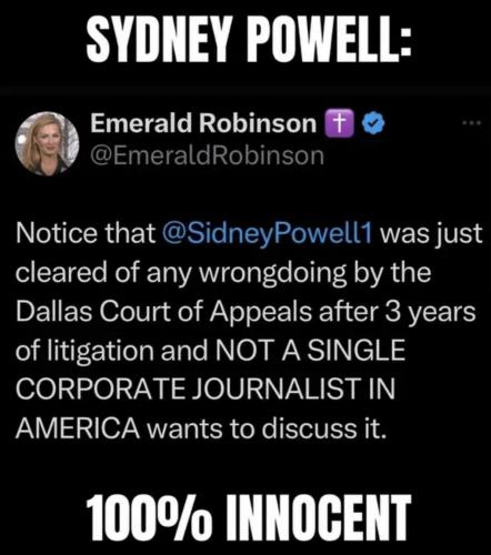 Sydney Powell innocent