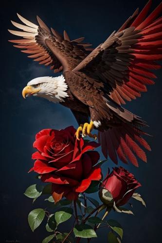 Eagle rose