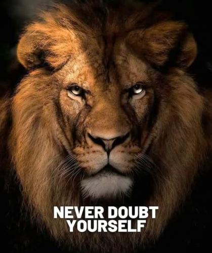 012325 - Never doubt