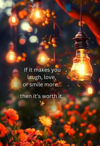If it makes you