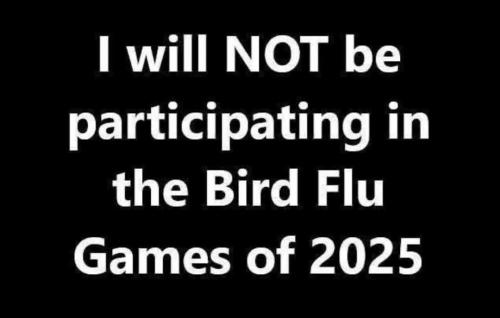 I WILL NOT