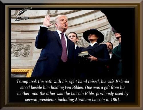 Trump's Oath of Office 2025