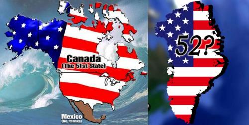 Greenland and Canada ~New States of America