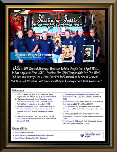 Jessica Rogers ~President Pacific Palisades Resident Association~