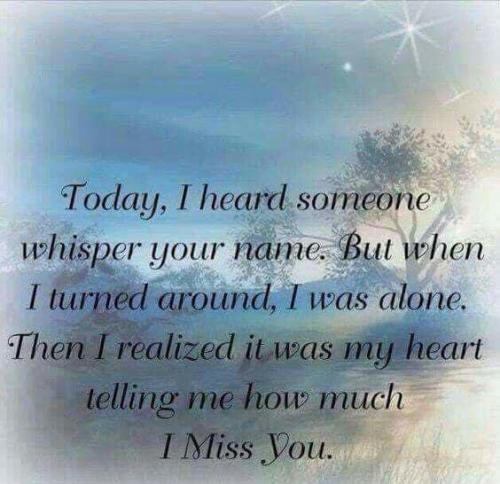 Today. I heard