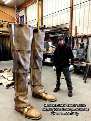 Trump Patriot Statue Announced