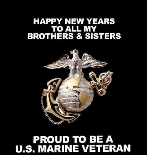 Happy New Year - USMC veteran