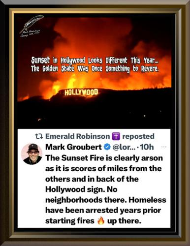 Wildfires ~Hollywood Sunset~