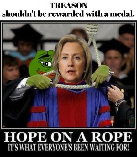 Treason shouldn't be rewarded with a medal Hillary.960px