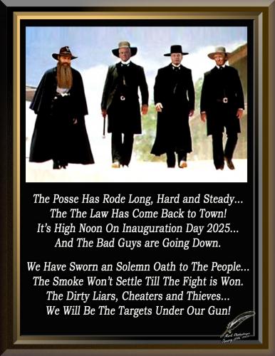 New Marshall's in Town ~High Noon Inauguration Day 2025~