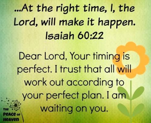 011025 - At the right time, Isaiah 60-22