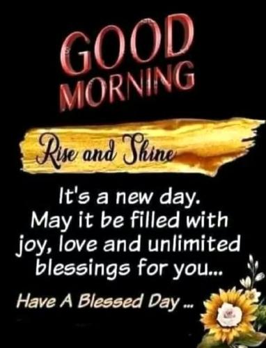 012325 - Rise & shine Blessed day