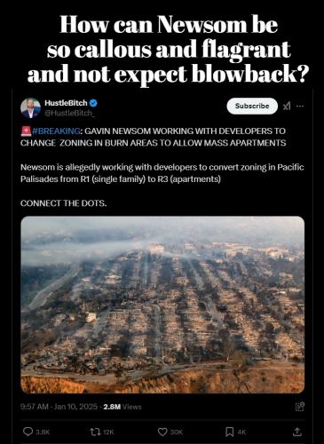 Connect the dots. How can Newsom be so obvious