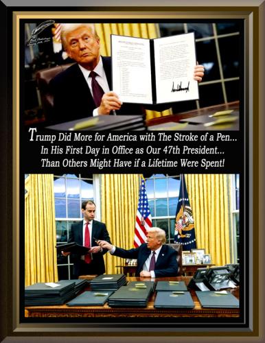 Trump ~Inauguration Day Executive Orders~