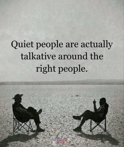 Quiet people
