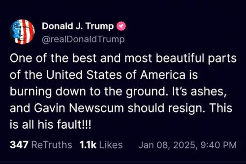 Wildfires ~Newscum Should Resign~