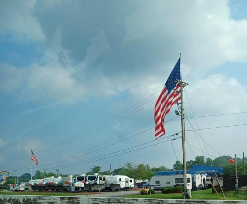 Flag - Camping World - Somewhere in the mid-west