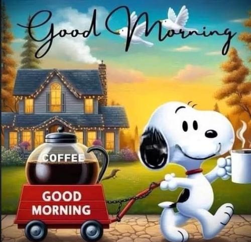 022525 - Snoopy coffee wagon