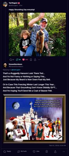 Ted Nuggent Reply on Truth Social