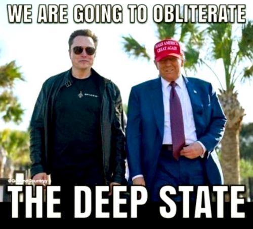Trump and Musk ~Going to Obliterate The Deep State~