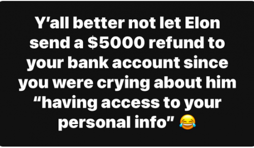 No Refunds From Elon