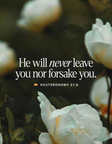He will never