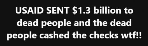dead cashing checks