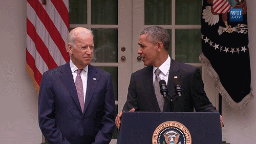 OBAMA AND BIDEN