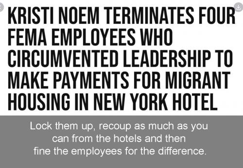 FEMA illegal housing